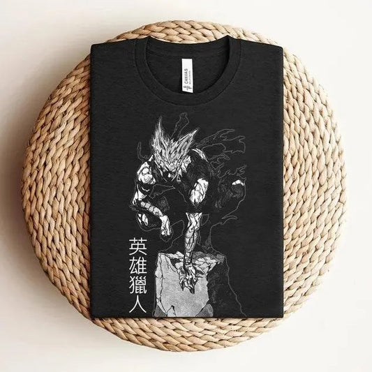One Punch Man Shirt, Anime Graphic T-Shirt, Japanese Anime Tees, Anime Manga Shirt, Garou Shirt, Anime Shirt, Gift For Anime Fans Sweatshirt, Hoodie, Comfort Colors
