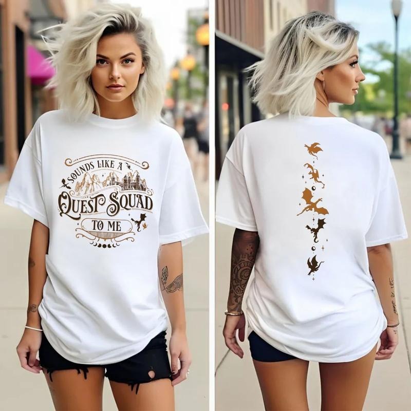 Onyx Storm Riorson House Tee,Fourth Wing Quest Squad Shirt, Gift For Book Lover, Ridoc Dragon Rider T Shirt, Unisex Sweater Pullover Tee