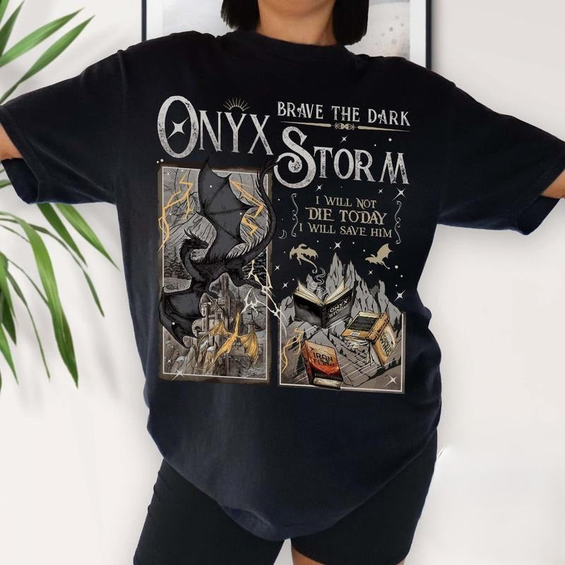 Onyx Storm Shirt, Violet Sorrengail Tee, Fourth Wing Shirt, Basgiath War Collegee, I Will Save Him, Xaden Riorson Shirt HO8TQ