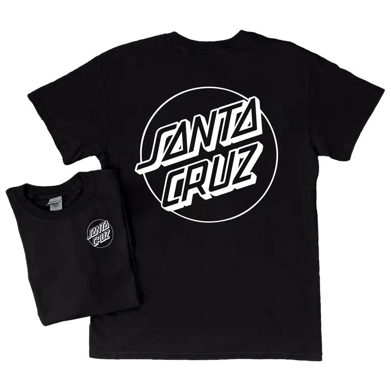 Opus Dot Mens Santa Cruz T Shirt Tiktok Classic Co_317 - Unisex And Inclusive - Multiple Colorways - Full Size Range