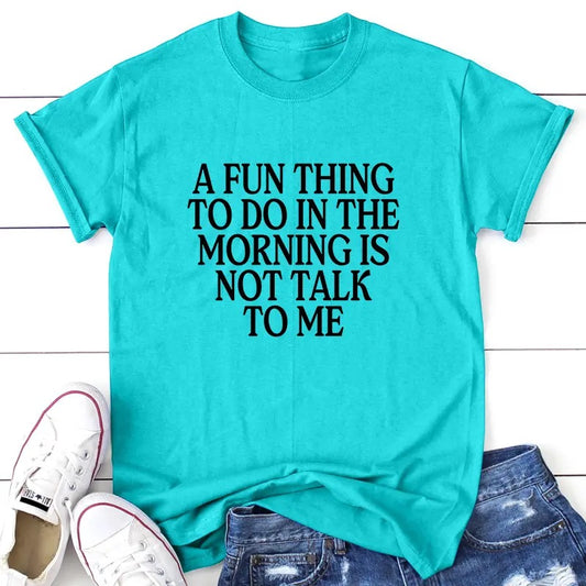 A Fun Thing Apparel, Proudly Printed In The USA, Tee, Gray / White / Blue / Orange, #sassy #cute
