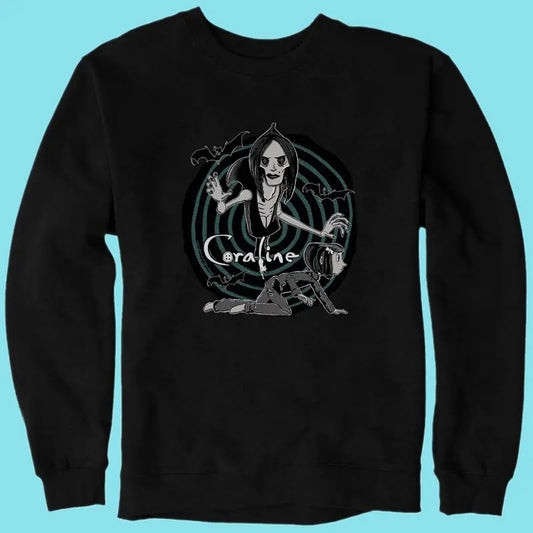 Other Mother Bats Sweatshirt, Coraline Graphic T-Shirt, Best For Movie, Vintage Cart Shirt, dreaming Unisex Hoodie, Coraline Doll sweatshirt, Halloween Crewneck sweatshirt, Spooky movie Shirt, Movie Vintage Retro Horror, Toddler, Halloween Gift,