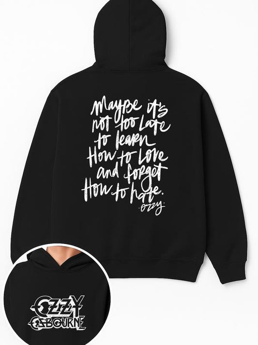 Ozzy Osbourne Vintage Hoodie, Ozzy Osbourne Tribute, Ozzy Osbourne Quotes, Rest in Peace