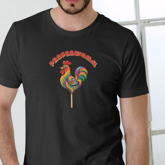 PROFESSIONAL ROOSTER T Shirt, Unisex, Cotton