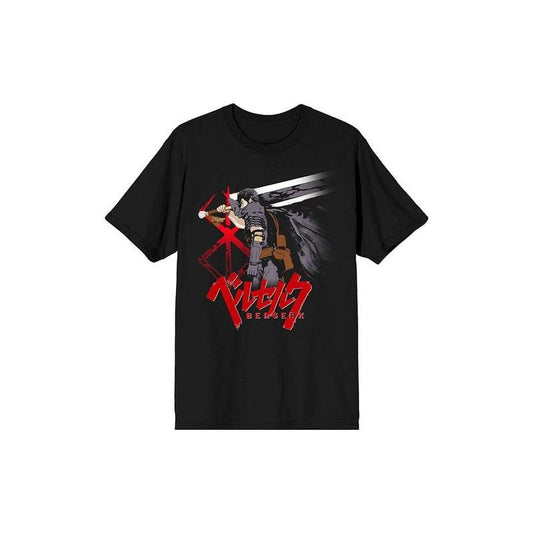 PacSun Men's Berserk Guts Anime Character T-Shirt - Multicolor