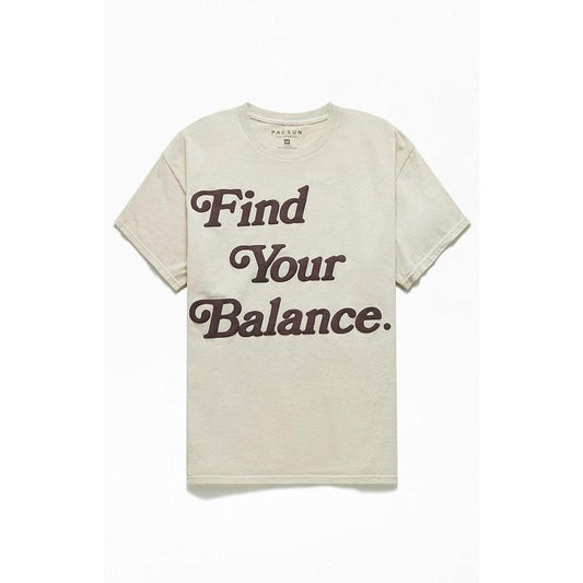 PacSun Men's Find Your Balance Vintage T-Shirt