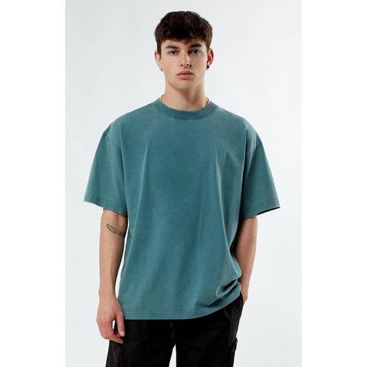 PacSun Men's Green Premium Solid Vintage Wash T-Shirt