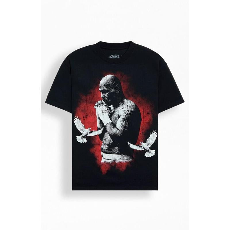 PacSun Men's Mike Tyson Knockout Tour T-Shirt - Multicolor