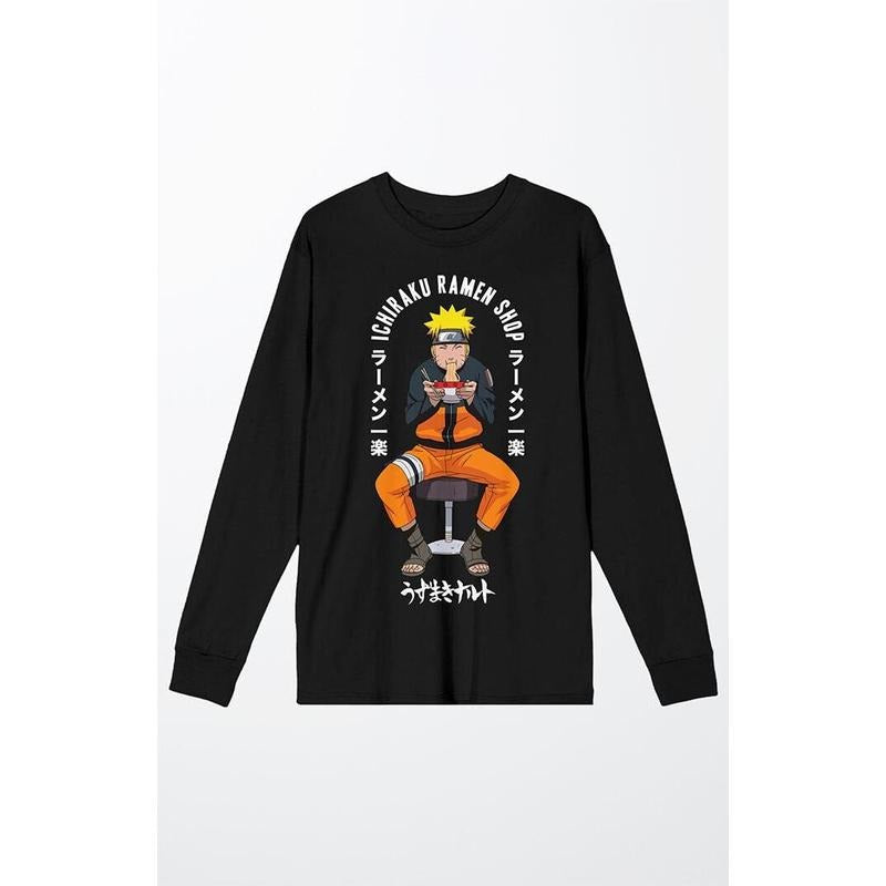 PacSun Men's Naruto Classic Long Sleeve T-Shirt - Multicolor