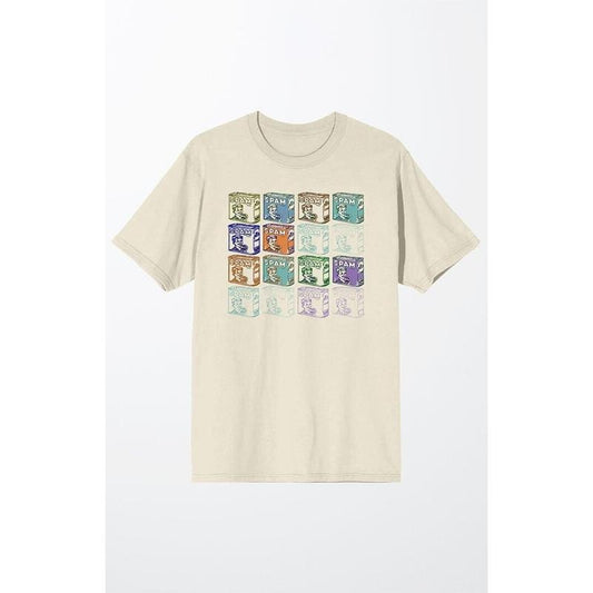 PacSun Men's Retro Spam Cans T-Shirt - Multicolor