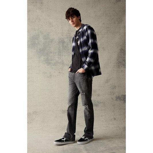 PacSun Men's Slim Boot Black Comfort Stretch Jeans