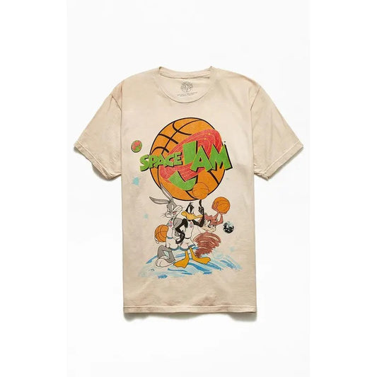 PacSun Men's Space Jam Vintage Dyed T-Shirt - Multicolor