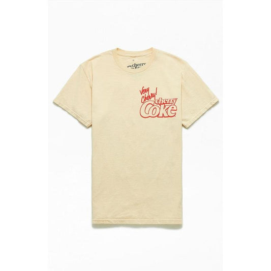 PacSun Men's Vintage Cherry Coke T-Shirt - Multicolor