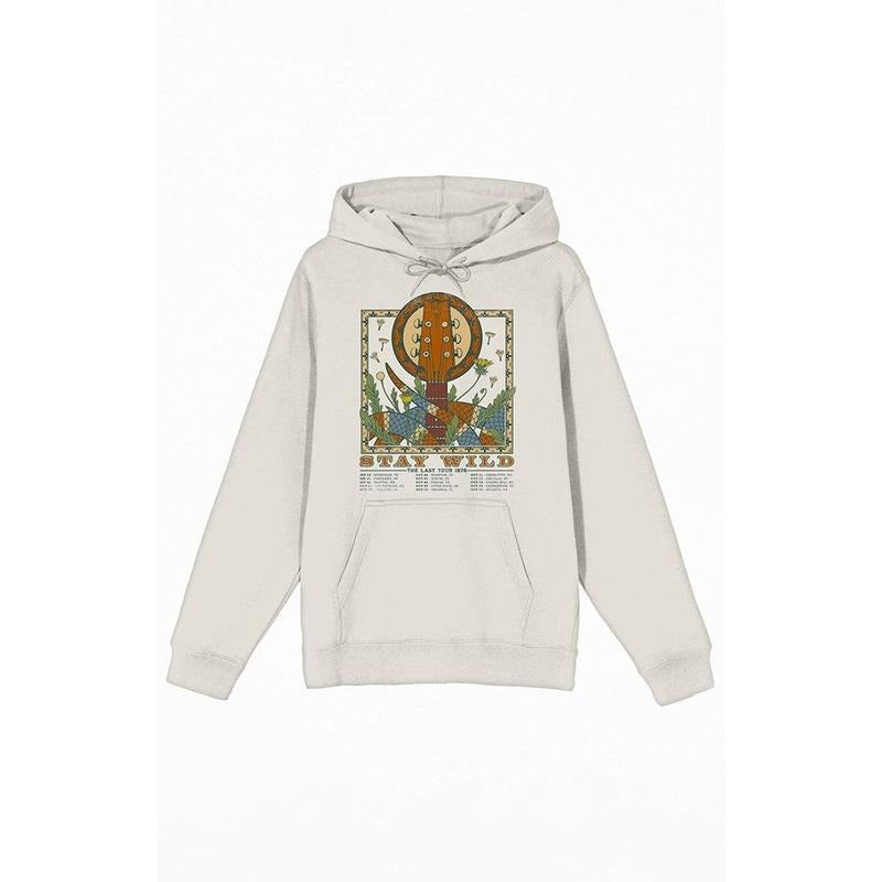 PacSun Men's Vintage Snake & Guitar Hoodie