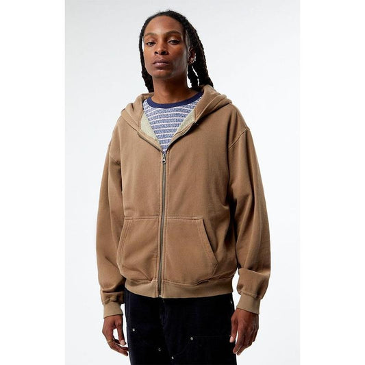 PacSun Men's Vintage Wash Full Zip Hoodie