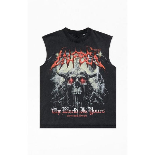 PacSun Men's World Is Yours Vintage Cutoff T-Shirt