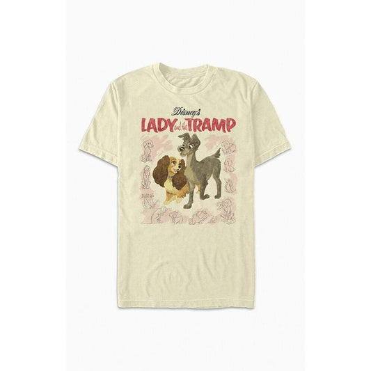 PacSun Women's Vintage Lady And The Tramp T-Shirt