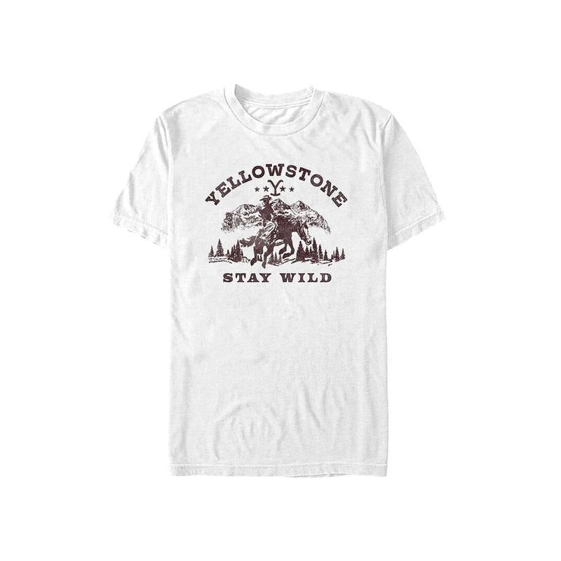 PacSun Women's Yellowstone Vintage Stay Wild T-Shirt