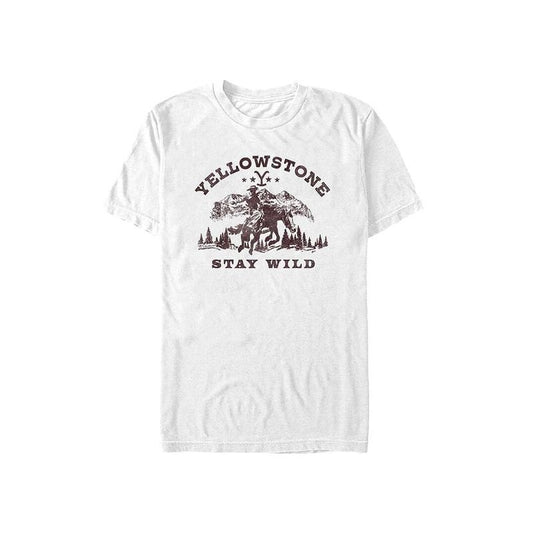 PacSun Women's Yellowstone Vintage Stay Wild T-Shirt