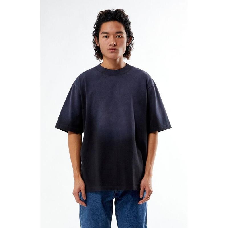 Pacsun Men's Black Premium Potassium Wash T-Shirt