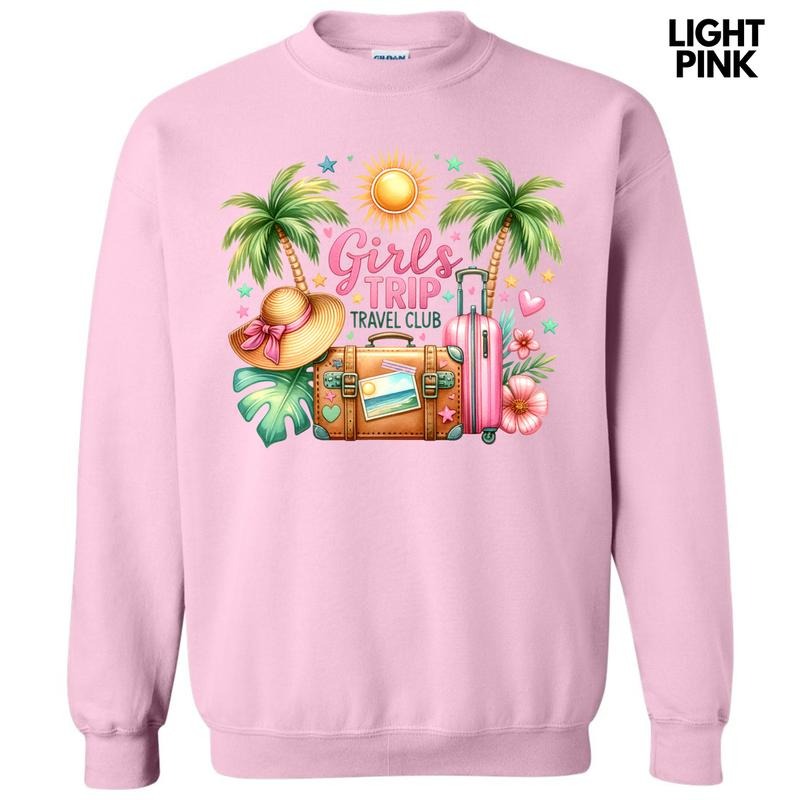 Palm Tree Girls Trip Sweatshirt 'NLB'