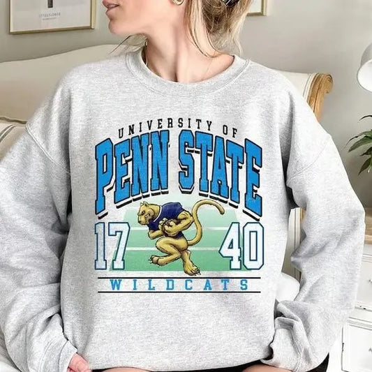 Penn State Mascot Sweatshirt, Retro Penn State Football Sweatshirt, Football Shirt
