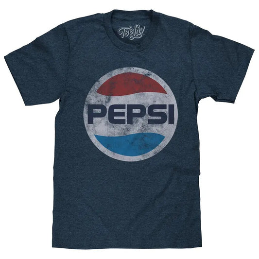 Pepsi Classic Logo T-Shirt - Navy