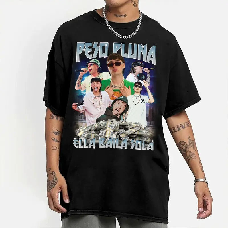 Peso Pluma Graphic Tee, 90s Bootleg style, Vintage Tee