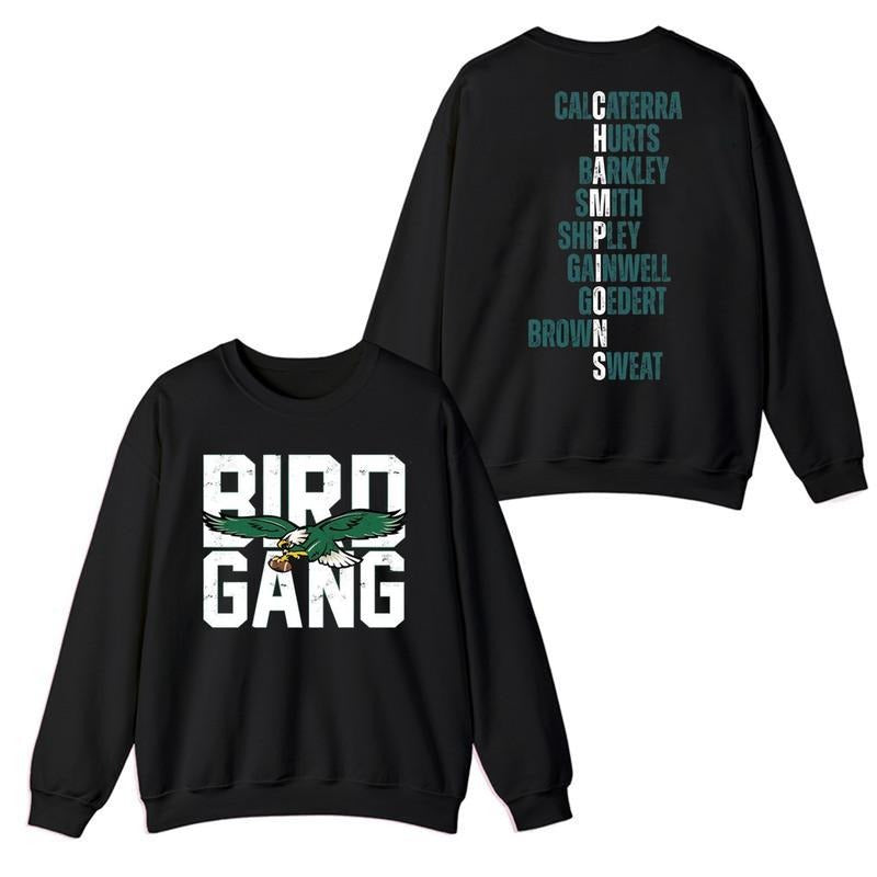 Philly Football Unisex Classic Sweatshirt, Bird Gang Shirt, Name Players Unisex Football Styles For Every Occasion vintage  crewnecks