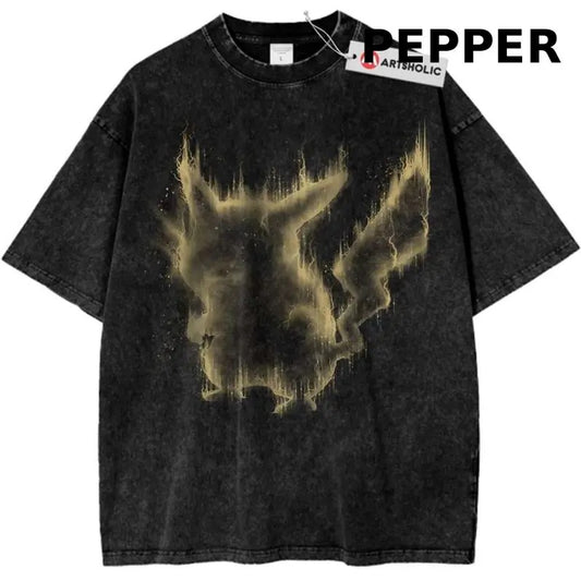 Pikachu Shirt, Pokemon Shirt, PKM Shirt, Anime Shirt, Vintage Tee