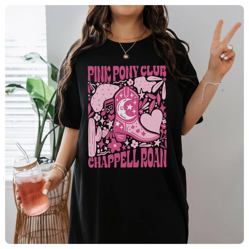 Pink Pony Club Shirt Midwest Princess Shirt Drag Queen Music Lesbian WLW Pride Music Tee Chappell Princess Shirt