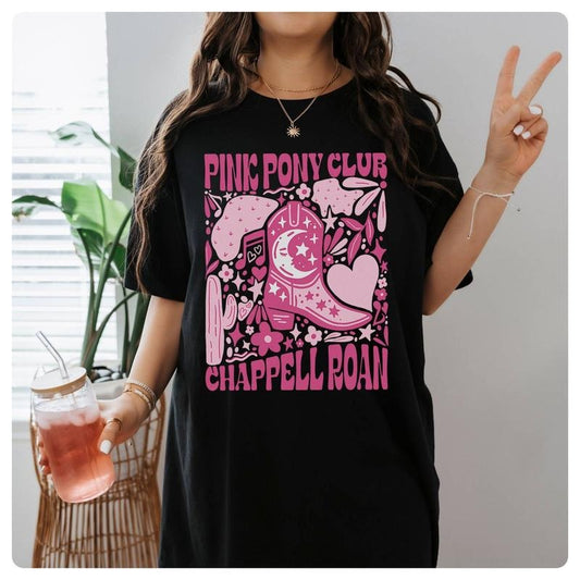 Pink Pony Club Shirt Midwest Princess Shirt Drag Queen Music Lesbian WLW Pride Music Tee Chappell Princess Shirt