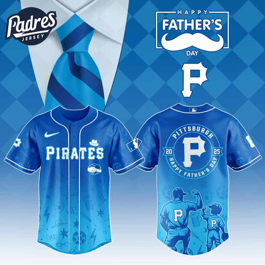 Pittsburgh Pirates MLB x Fathers Day Baseball Jersey - Padres Jersey Oasis: Elevate Your Baseball Style Game