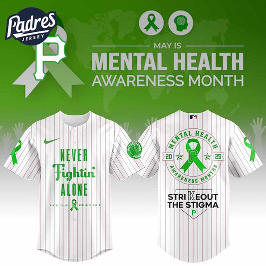Pittsburgh Pirates MLB x Special Mental Health Awareness Week Baseball Jersey - Padres Jersey Oasis: Elevate Your Baseball Style Game