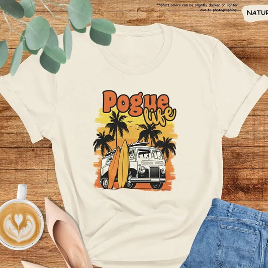 Pogue Life Shirt, Outer Banks Shirt, Cute Beach Shirt, Summer Vacation Shirt, Outer Banks Sweatshirt, Beach Sunset Shirt, Spring Break Shirt