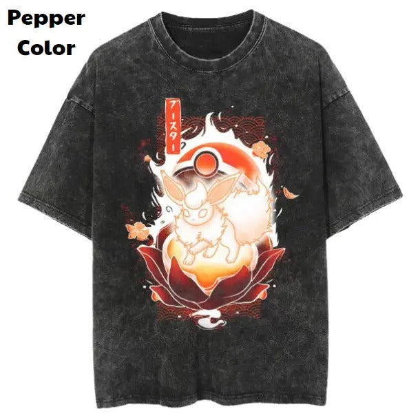 Pokemon Eevee Vintage Tee, Eevee T-Shirt, Pokemon Graphic Tees, Pokemon Shirt, Unisex Anime Shirt, Menswear Womenswear Streetwear