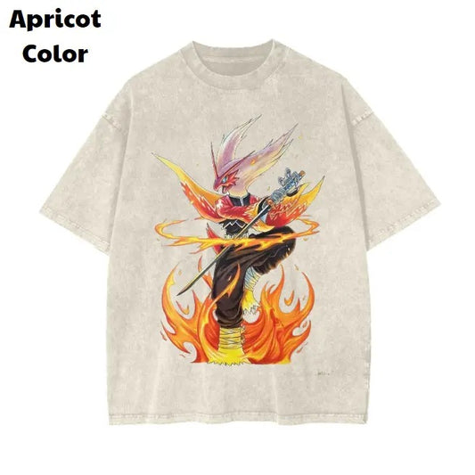 Pokemon Vintage Tees, Blaziken Slayer T-Shirt, Pokemon Graphic Tees, Pokemon Shirt, Unisex Anime Shirt, Menswear Womenswear Streetwear