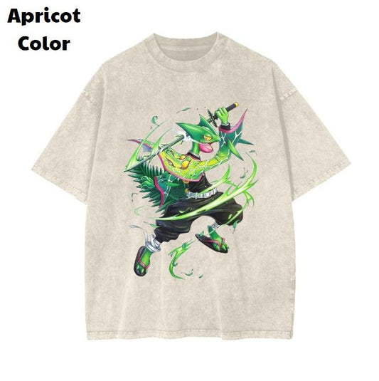 Pokemon Vintage Tees, Sceptile Slayer T-Shirt, Pokemon Graphic Tees, Pokemon Shirt, Unisex Anime Shirt, Menswear Womenswear Streetwear