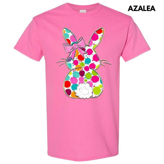 Polka Dot Bunny Gildan Short Sleeve T-Shirt