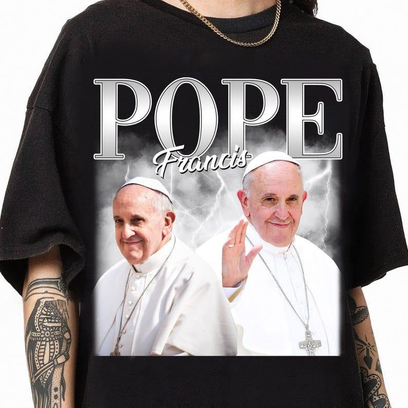 Pope Francis T-Shirt, Pope Francis Vintage Shirt, summer see