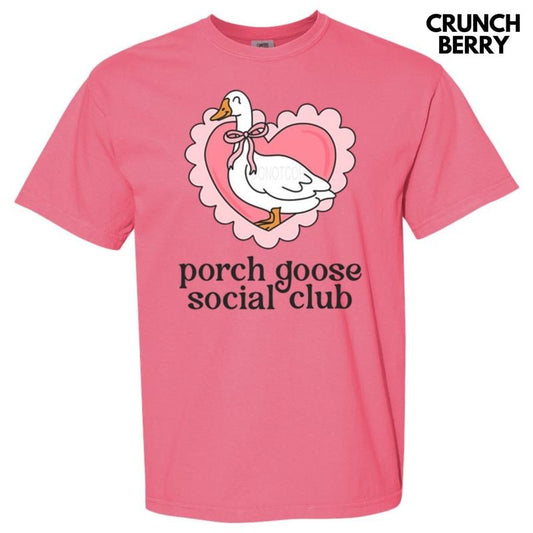 Porch Goose Social Club Comfort Colors T-Shirt