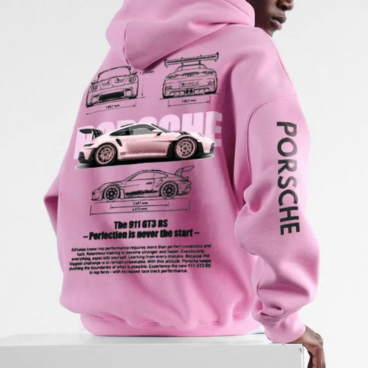 Porsche 911 GT3 RS Hoodie, Unisex, Racing Shirt, Car Hoodie, Classic Cotton