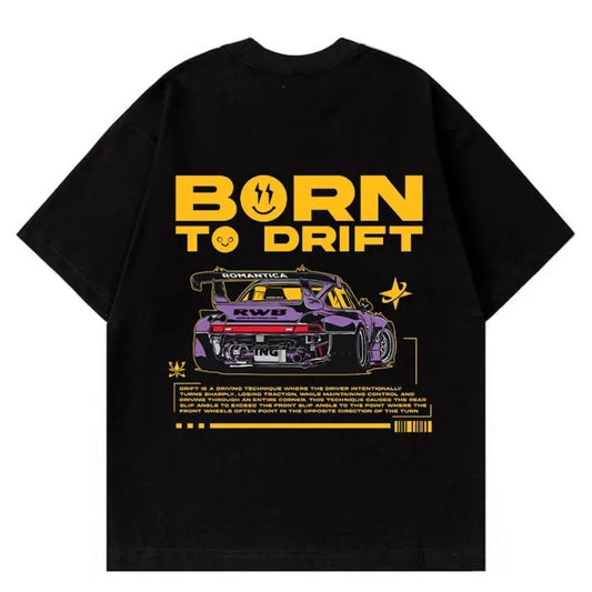 Porsche Born To Drift T-Shirt, Car Enthusiast Shirt, Car Clothing