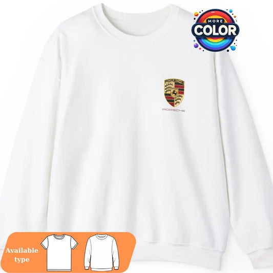 Porsche shirt, Porsche Logo Sweatshirt, Car Lover shirt, Porsche Tee, Retro Car Shirt, T-Shirt and Sweatshirt, More Colors