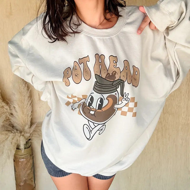 Pot Head Graphic Top