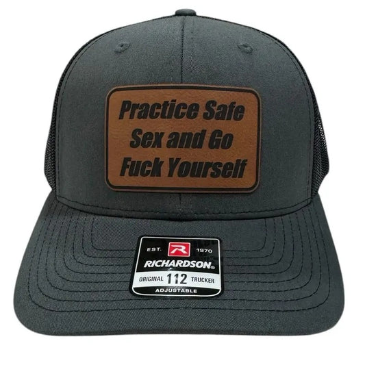 Practice Safe and GFY! Stylish and Affordable American Made Hat!
