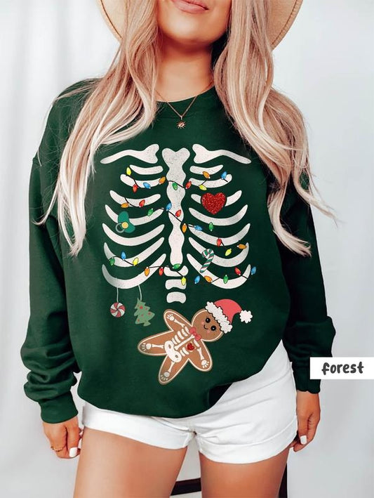 Pregnant Christmas Sweatshirt, Pregnancy Announcement Shirt, New Mom Christmas Shirt, Baby Reveal Shirt, Funny Christmas Gifts For New Mom