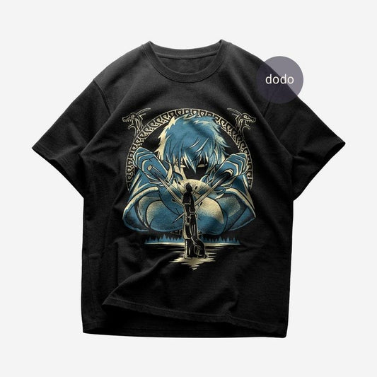 Premium Vinland Saga T-Shirt - Vinland Saga Thorfinn Anime Shirt - Vinland Saga New Season Shirt - Unisex Heavy Cotton Tee