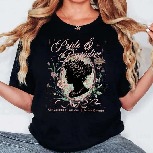 Pride And Prejudice Shirt For Fan, Elizabeth Bennet Inspired T Shirt, Obstinate Headstrong Girl Tee, Mr Darcy Book Lover Gift, Unisex Pullover Tee