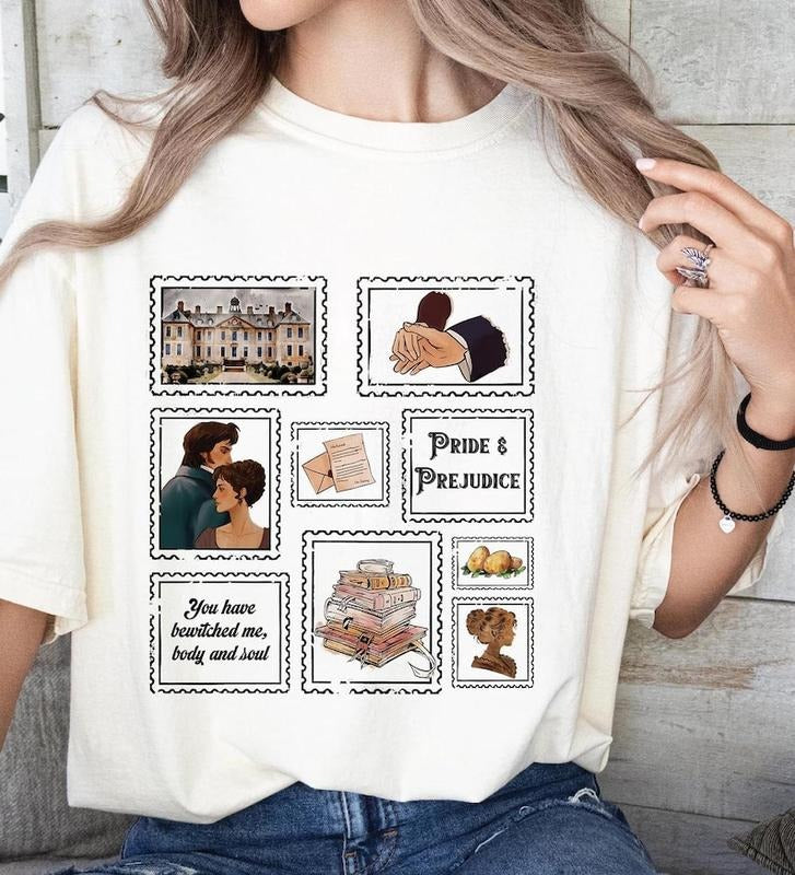 Pride And Prejudice Shirt, You Have Bewitched Me, Body And Soul Shirt, Jane Austen Merch, Pemberley Shirt, Book Lover Gift